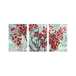 999Store Red & Blue  3Pcs Canvas Other Wall Paintings-picture-42