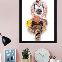 Gallery99 White & Brown Curry Poster Printed Framed Wall Art-image-79