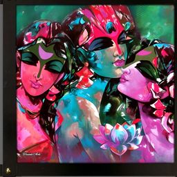 PnF Green & Purple Religious Wall Art-image-74