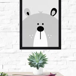 Gallery99 White Smiling Koala Wall Art-14