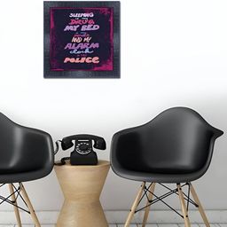 PnF Black & Pink Wooden Painting Wall Art-image-77