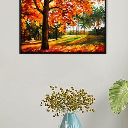 Art Street Black & Red Abstract Painting Wall Art-image-22