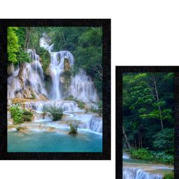 PnF Charcoal & Green 3 Piece Wooden  Wall Art-image-30