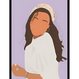 AbhiKalpya Art Studio-Get a vibe Lavender & White Wooden Wall Painting-image-43