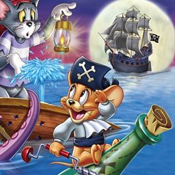 Wallpics Green & Blue Cartoon Characters Wall Poster-image-102