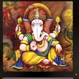 PnF Black & Brown Wooden Religious Painting Wall Art-image-82