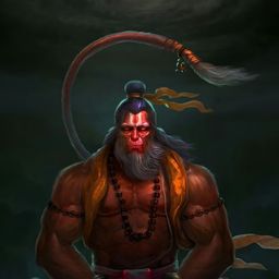 Wallpics Black & Orange Religious Printed Wall Poster-image-19