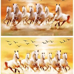 Wallpics Yellow & Orange Birds and Animals Wall Poster-image-73