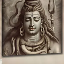 SAF Brown Wooden Religious Paintings Wall Art-picture-39