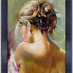 PnF Black & Brown Wooden Painting Wall Art-image-68