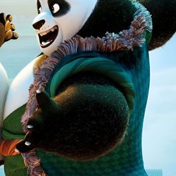 British Terminal Black Waterproof Printed Kung Fu Panda Wall Poster-image-89