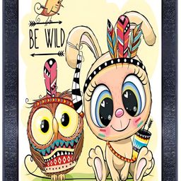 PnF Black & Cream Wooden Photographs Wall Art-8