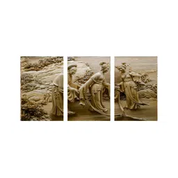 999Store Brown 3 Piece Canvas Paintings Wall Art-picture-46