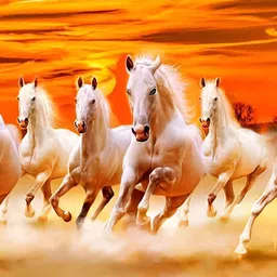 Wallpics White & Pink Birds and Animals Wall Poster-image-4