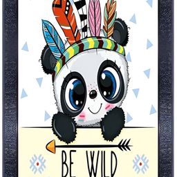 PnF Black & Green Wooden Painting Wall Art-image-59