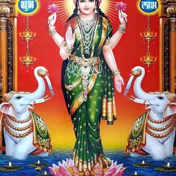Wallpics Green & White Religious Printed Wall Poster-image-26