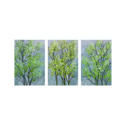 999Store Grey & Green 3 Pieces Canvas Wall Paintings-picture-37