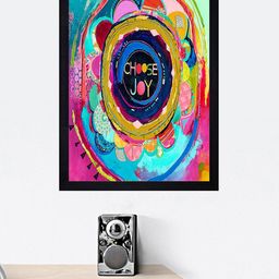 Gallery99 Pink & Blue Abstract Wooded Wall Art-image-72