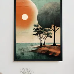 SOWPEACE Green & Brown Canvas Nature Wall Art-image-58