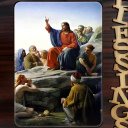 PnF Brown & Red Religious Wooden Framed Painting Wall Art-image-86