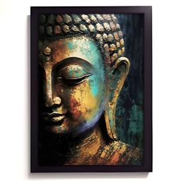 RANDOM Brown & Blue Religious Painting Wall Art-picture-10