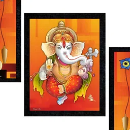 PnF Black & Red Printed Religious Wall Art-picture-9