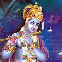 Wallpics Blue & Red Religious Wall Poster-image-132