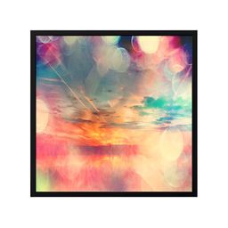 999Store Purple & Blue Canvas Abstract Wall Art-picture-33