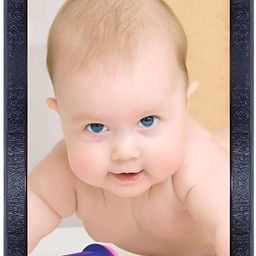 PnF Black & Beige Baby Wooden Painting Wall Art-image-101