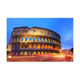 Inephos Blue & Brown 1 Piece Paper Other Wall Paintings-image-40