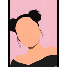AbhiKalpya Art Studio-Get a vibe Peach-Coloured & Pink Wooden Wall Painting-26