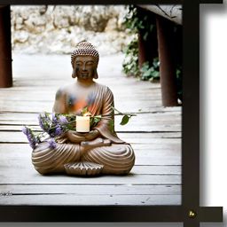 PnF White & Black Wooden Religious Painting Wall Art-image-8
