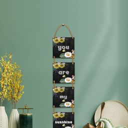 ROMEE Multicoloured Wooden Wall Hanging-37