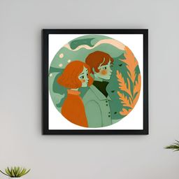 SOWPEACE Green & Rust Canvas Wall Photographs-54