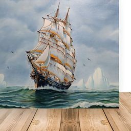 British Terminal White & Blue Printed Wall Poster-image-40