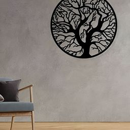 ARTROOMS Black Tree Metal Wall Decor-picture-15