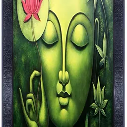 PnF Black & Green Wooden Printed Wall Arts-image-82