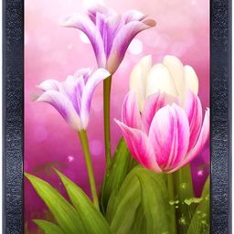 PnF Black & Pink Wooden Painting Wall Art-image-76