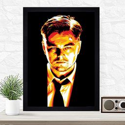 Gallery99 Brown & Black Leonardo Dicaprio Printed Framed Wall Art-image-41