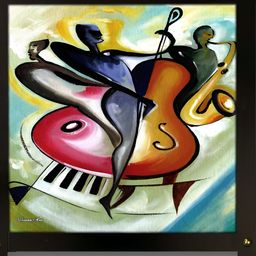 PnF Black & Red Wooden Painting Wall Art-image-26