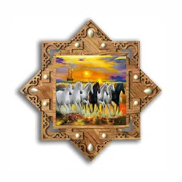PnF Brown & White Wooden Painting Wall Art-image-88
