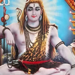 British Terminal Blue & Brown Shiva Religious Waterproof Poster-image-97
