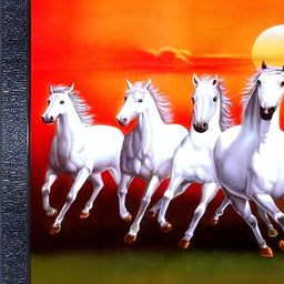 PnF Black & Orange Glass Painting Wall Art-image-75