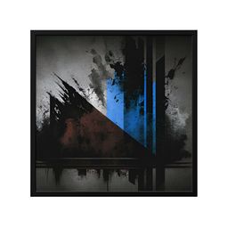 999Store Grey & Black Canvas Abstract Painting Wall Art-image-72