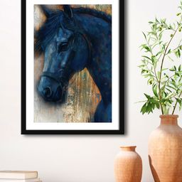 999Store Blue & Black Printed Framed Wall Art-image-41