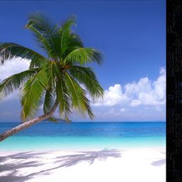 PnF Black & Blue Beach Photograph Wall Art-picture-9