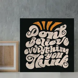 Gallery99 Black & Beige Motivational Quotes Wall Art-image-8