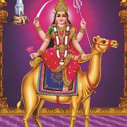 British Terminal Red & Green Lord Dashama Printed Religious Waterproof Poster-image-47