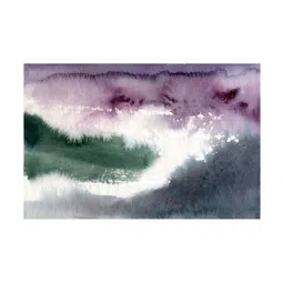 Inephos White And Lavender Printed Canvas Wall Art-image-27