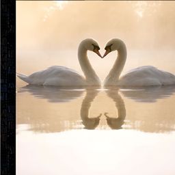 PnF Black & White Wooden Birds and Animals Painting Wall Art-image-51